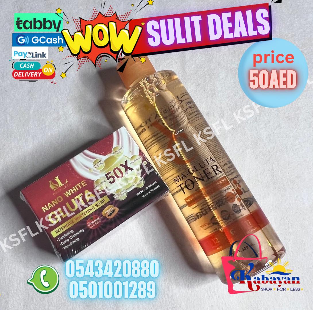 DELI SKIN VC TONER + SOAP - Image 1