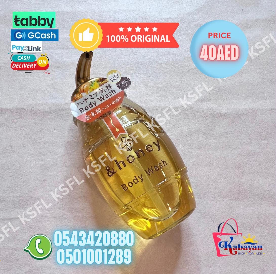 & HONEY BODY WASH YELLOW - Image 1