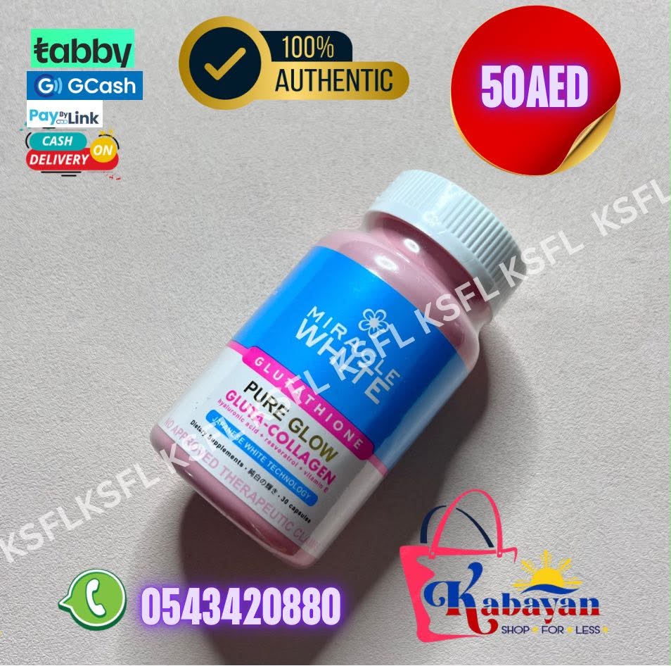 MIRACLE WHITE GLUTATHIONE PURE GLOW - Image 1
