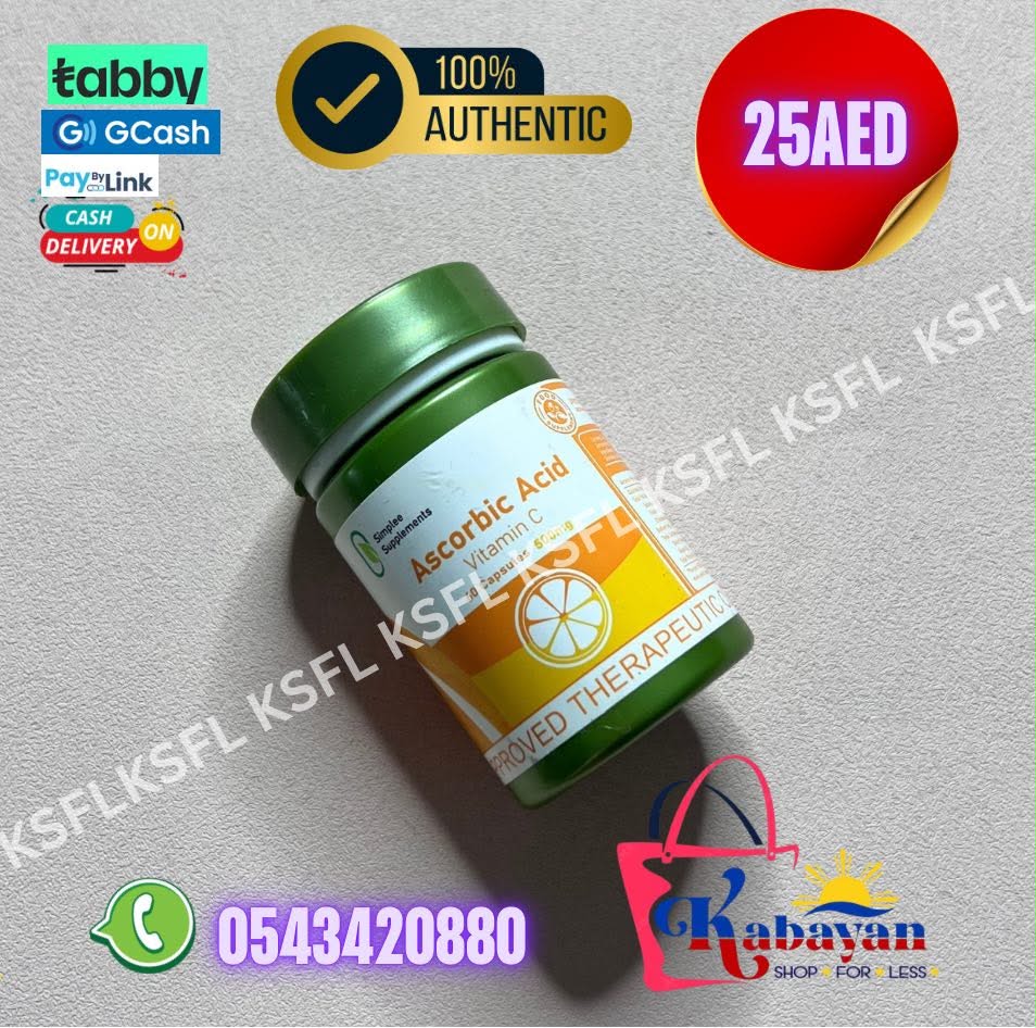 SIMPLEE SUPPLEMENTS ASCORBIC ACID VITAMIN C - Image 1