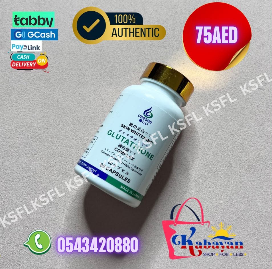 URESHI SKIN WHITENING GLUTATHIONE - Image 1