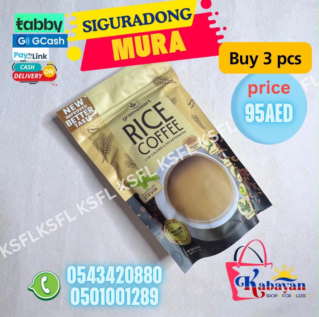 GRAINSMART RICE COFFEE 10 SACHET - Image 1
