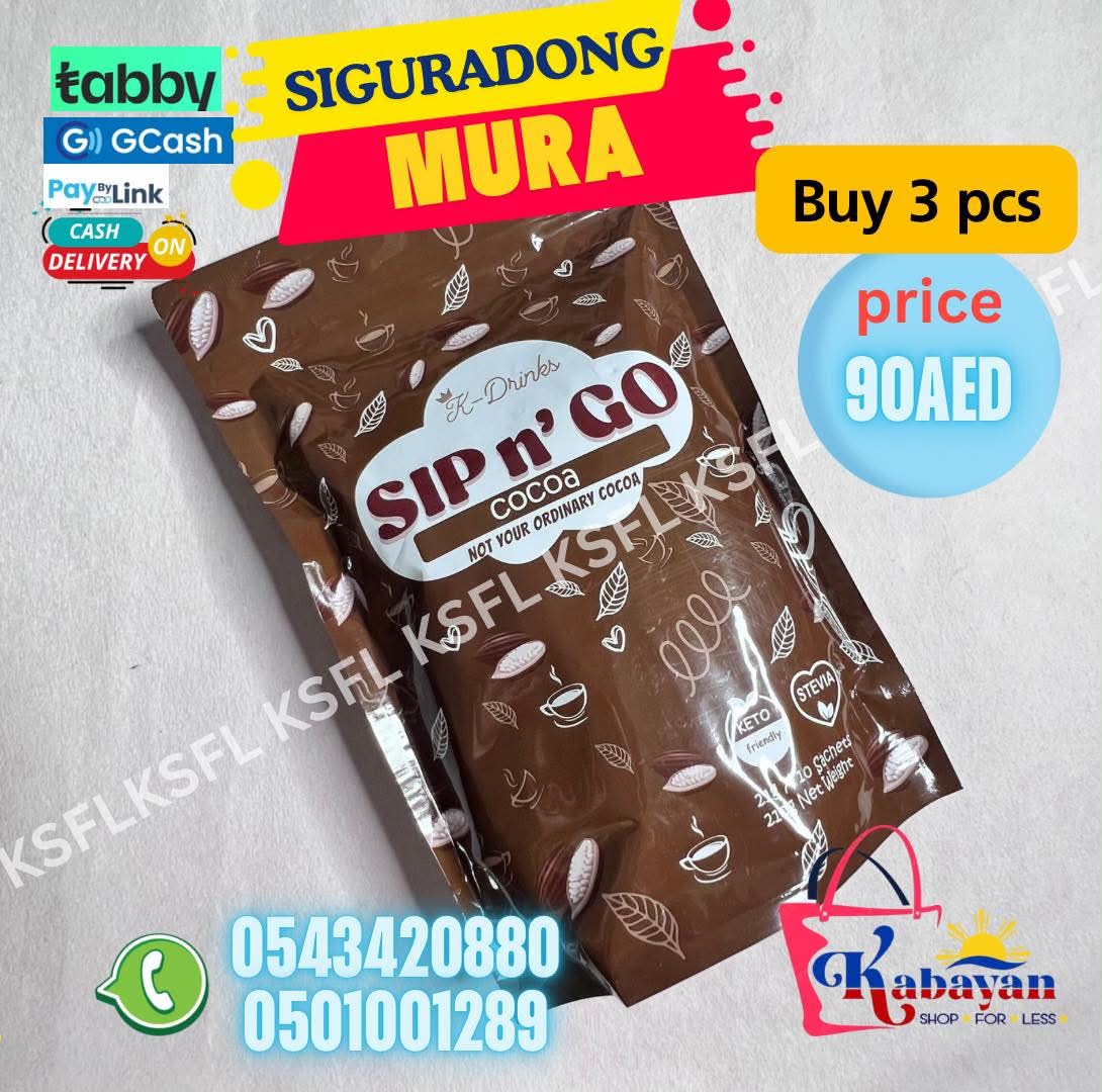 SIP N GO COCOA 10 SACHET - Image 1