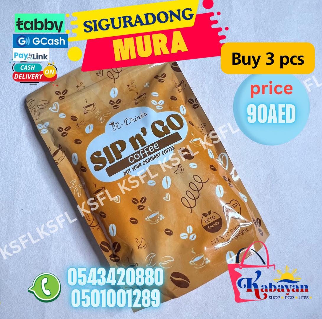 SIP N GO COFFEE 10 SACHET - Image 1