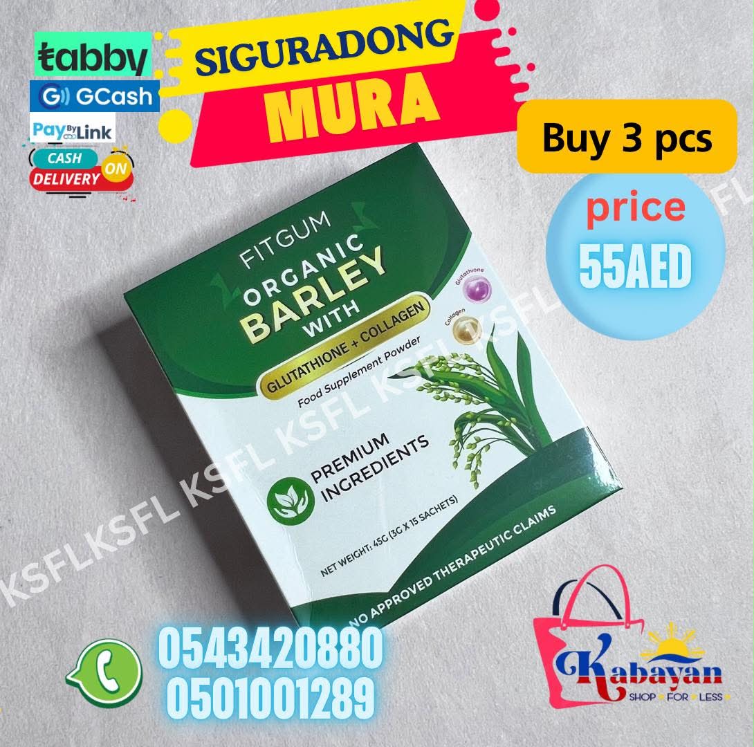 FITGUM ORGANIC BARLEY 15 SACHET - Image 1