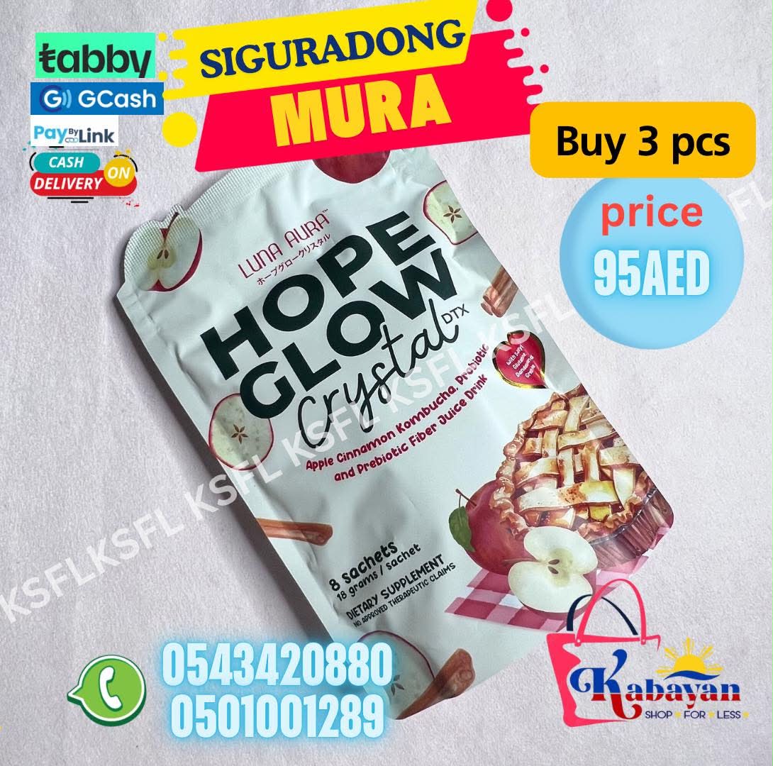 HOPE GLOW APPLE CINNAMON (LUNA AURA) 8 SACHET - Image 1