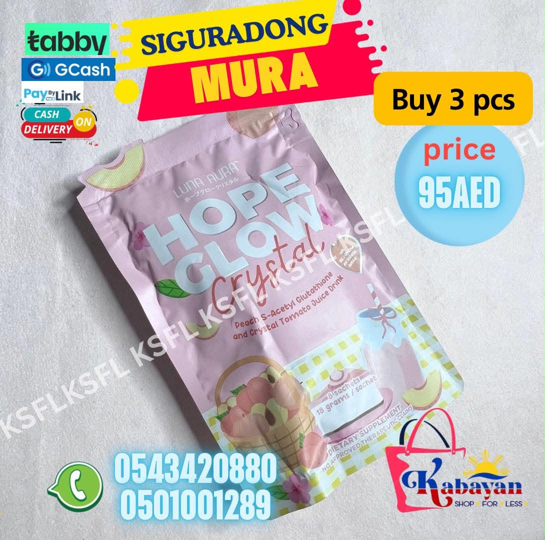 HOPE GLOW PEACH (LUNA AURA) 8 SACHET - Image 1