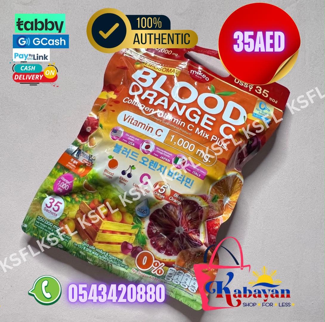 MIKEO BLOOD ORANGE C COLLAGEN VITAMIN C MIX PLUS - Image 1