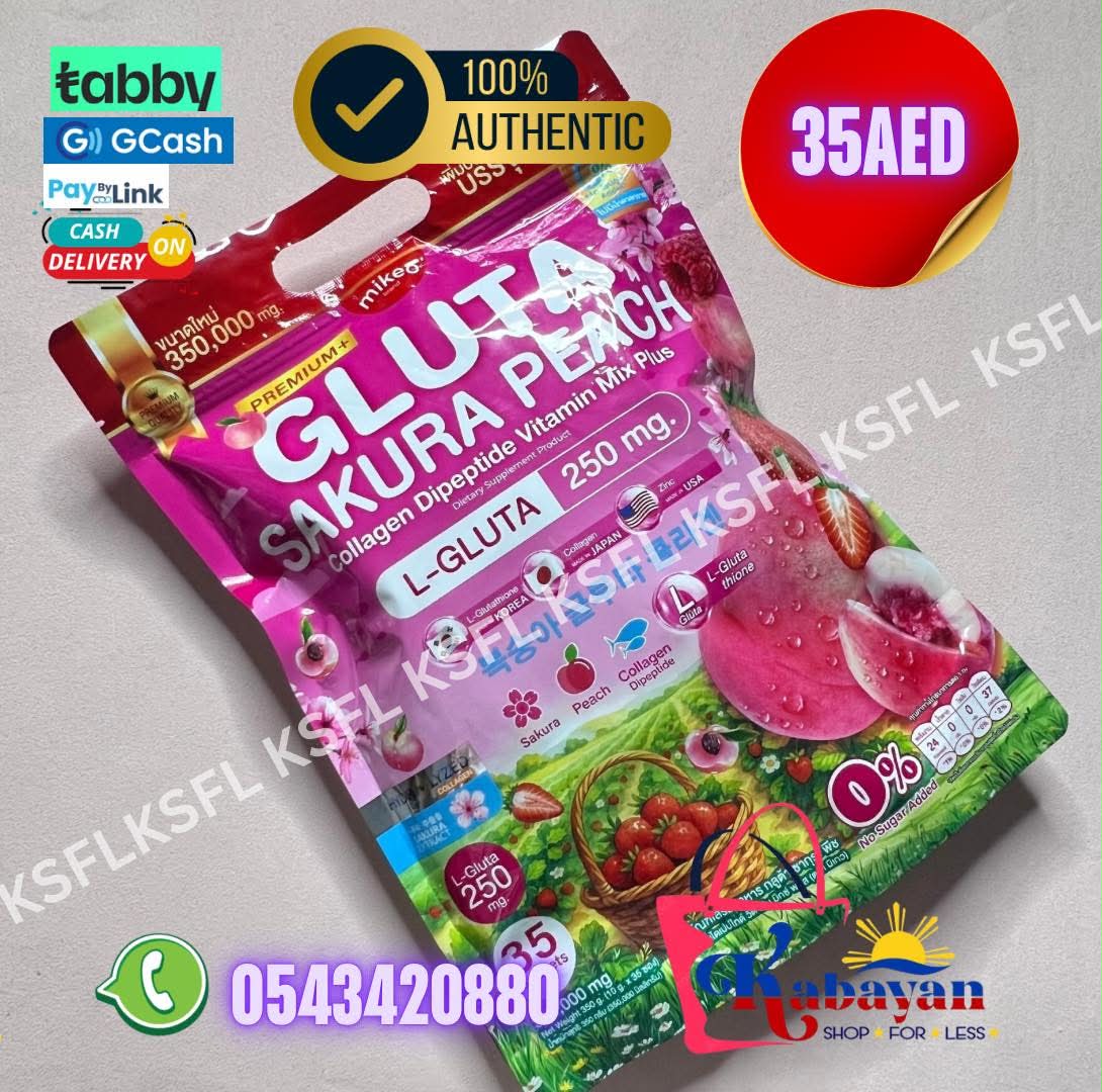 MIKEO GLUTA SAKURA PEACH - Image 1
