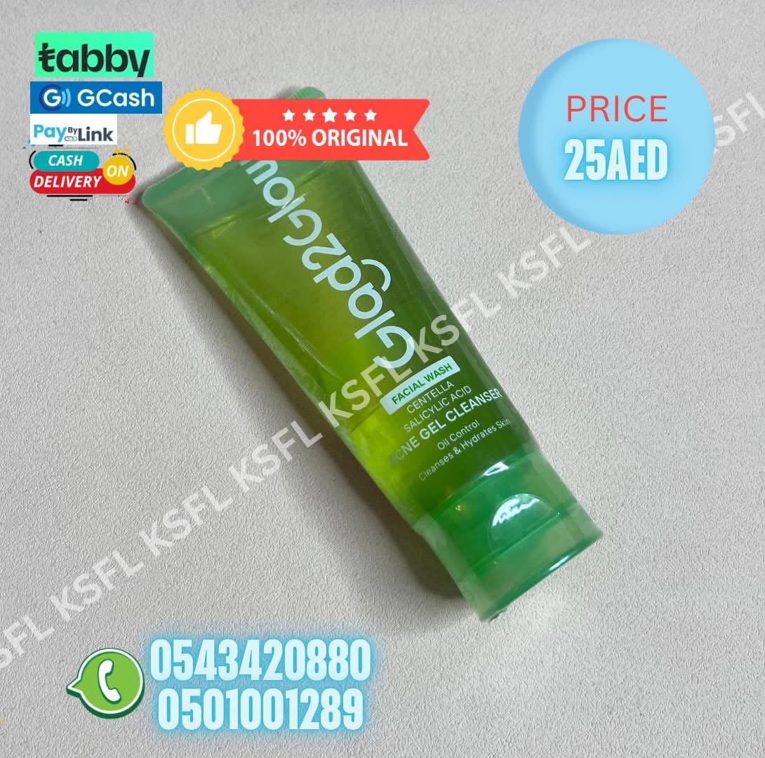 GLAD2GLOW FACIAL WASH GEL CLEANSER - Image 1
