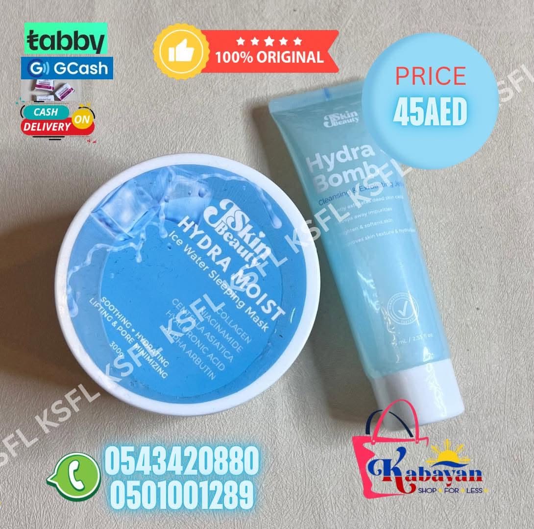 JSKIN HYDRA MOIST SLEEPING MASK + HYDRA BOMB EXFOLIATING JELLY - Image 1