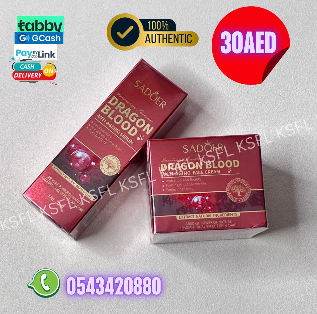 SADOER DRAGON BLOOD SERUM + FACE CREAM - Image 1