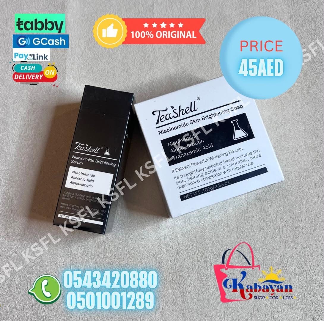 TEASHELL SERUM + TEASHELL SOAP - Image 1