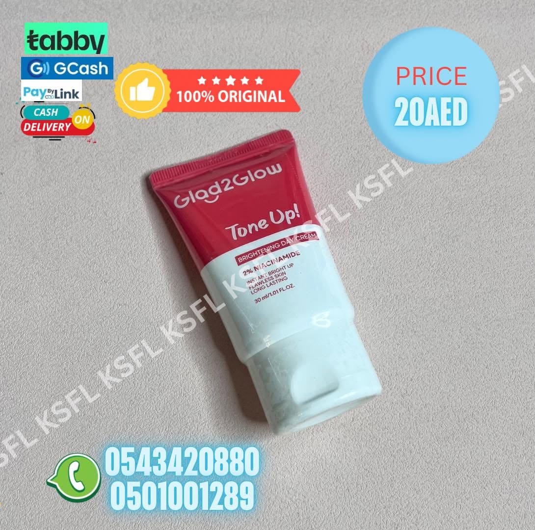 GLAD2GLOW TONE UP BRIGHTENING DAY CREAM - Image 1