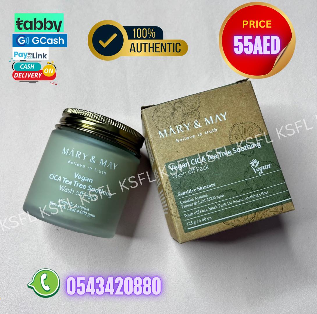 MARY & MAY VEGAN CICA TEA TREE SOOTHING - Image 1