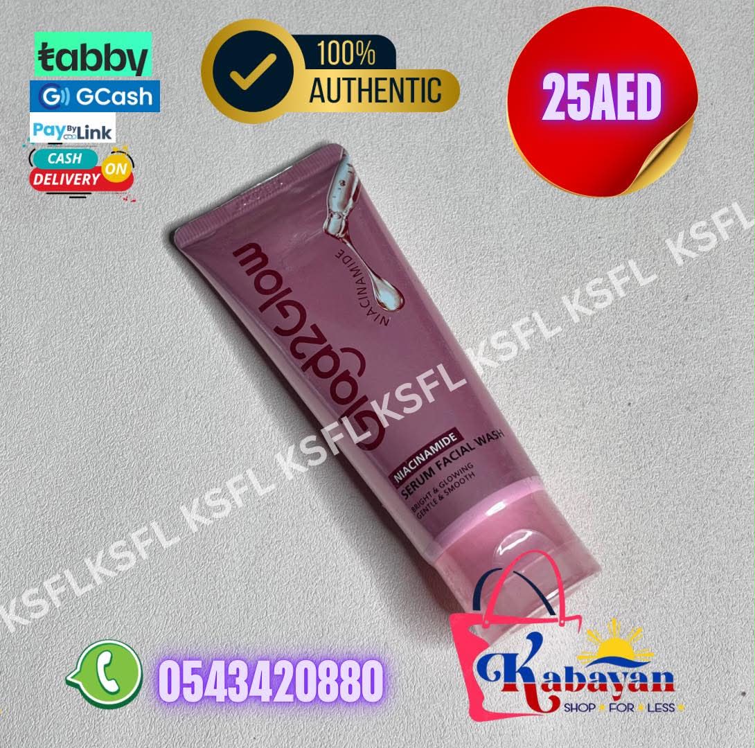 GLAD2GLOW SERUM FACIAL WASH - Image 1