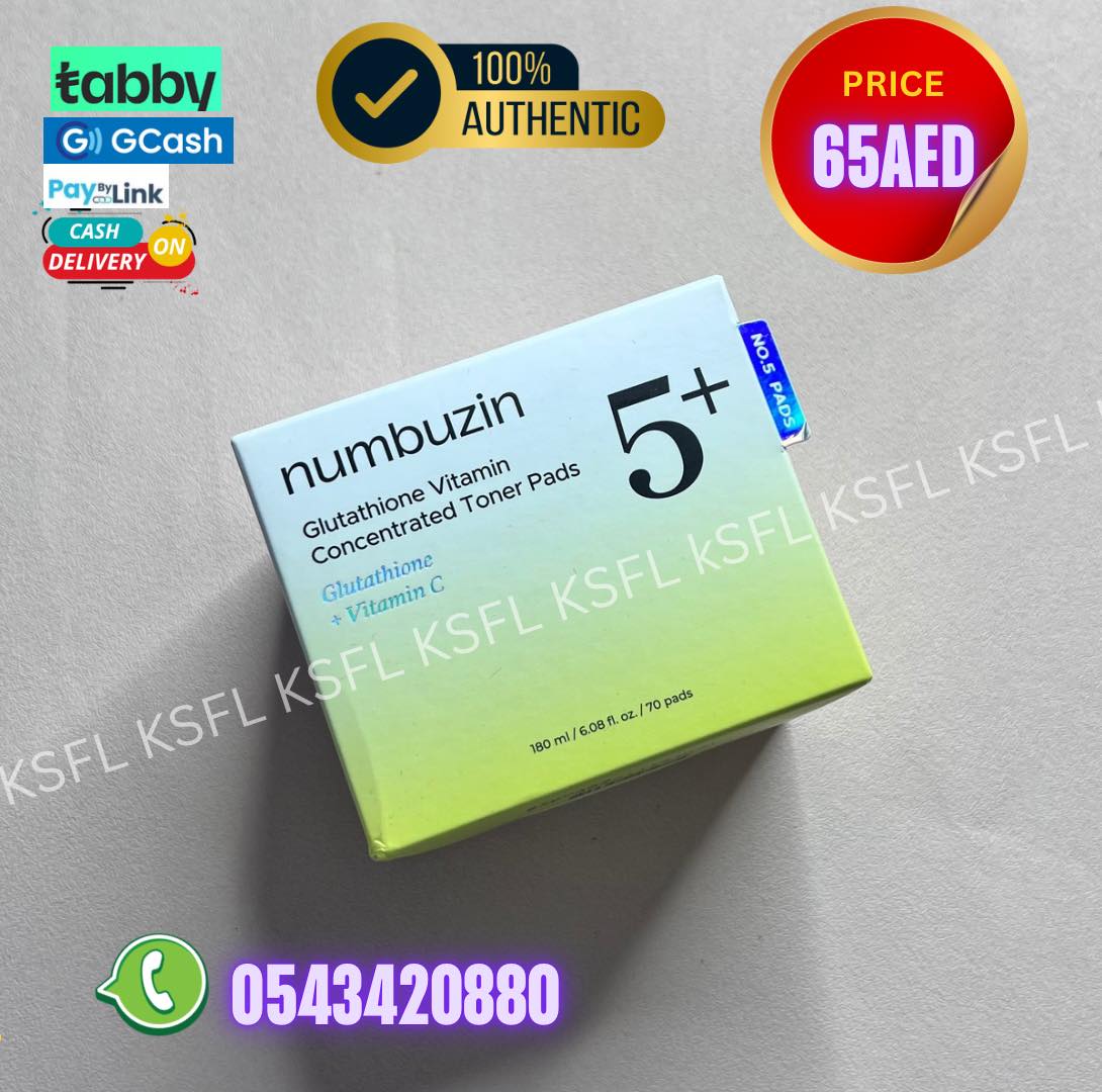 NUMBUZIN CONCENTRATED TONER PADS - Image 1