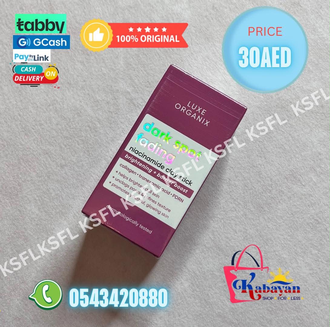 LUXE ORGANIX DARK SPOT FADING NIACINMAIDE CLAY STICK - Image 1