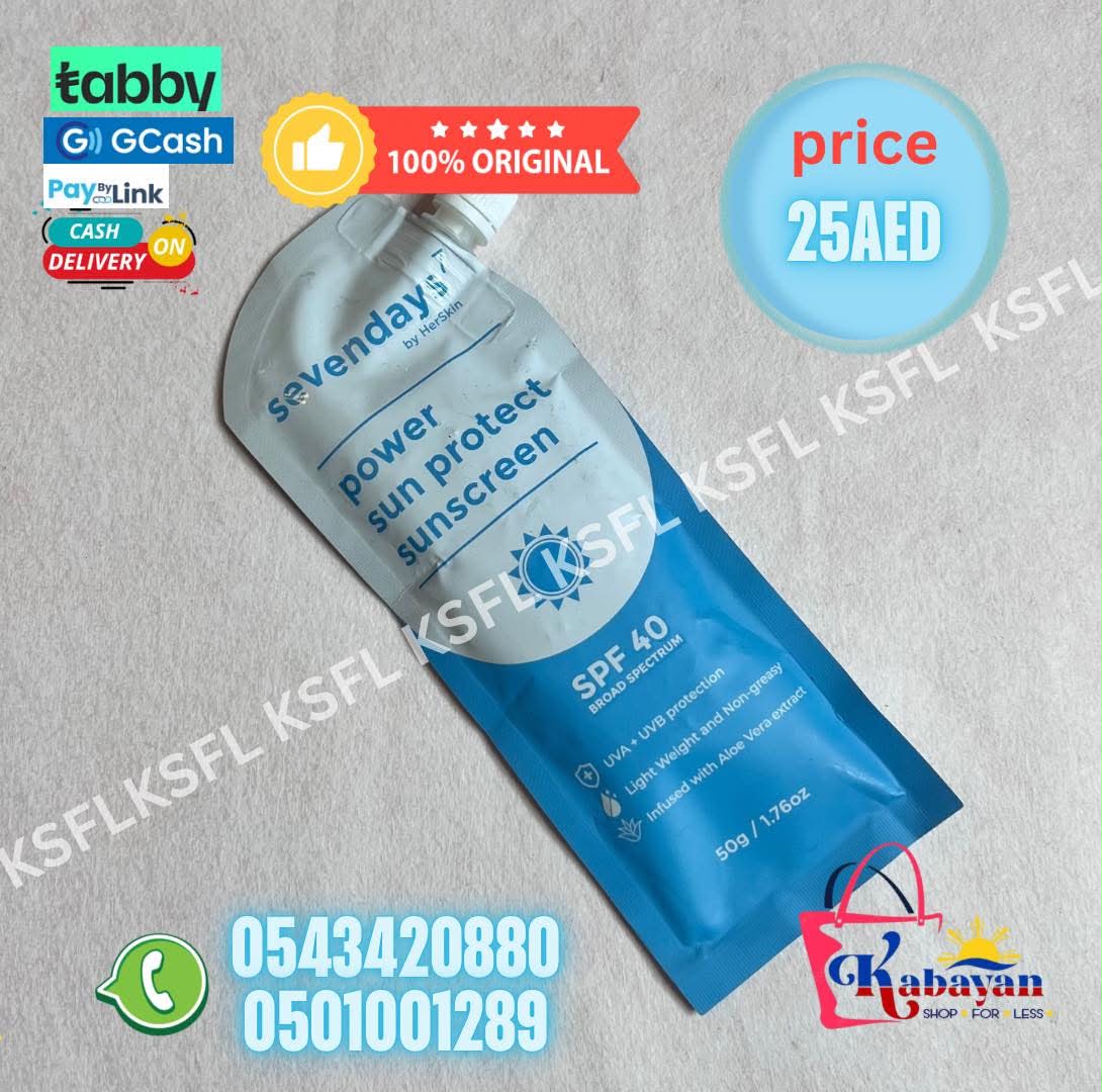 SEVEN DAYS POWER SUN PROTECT SUNSCREEN - Image 1