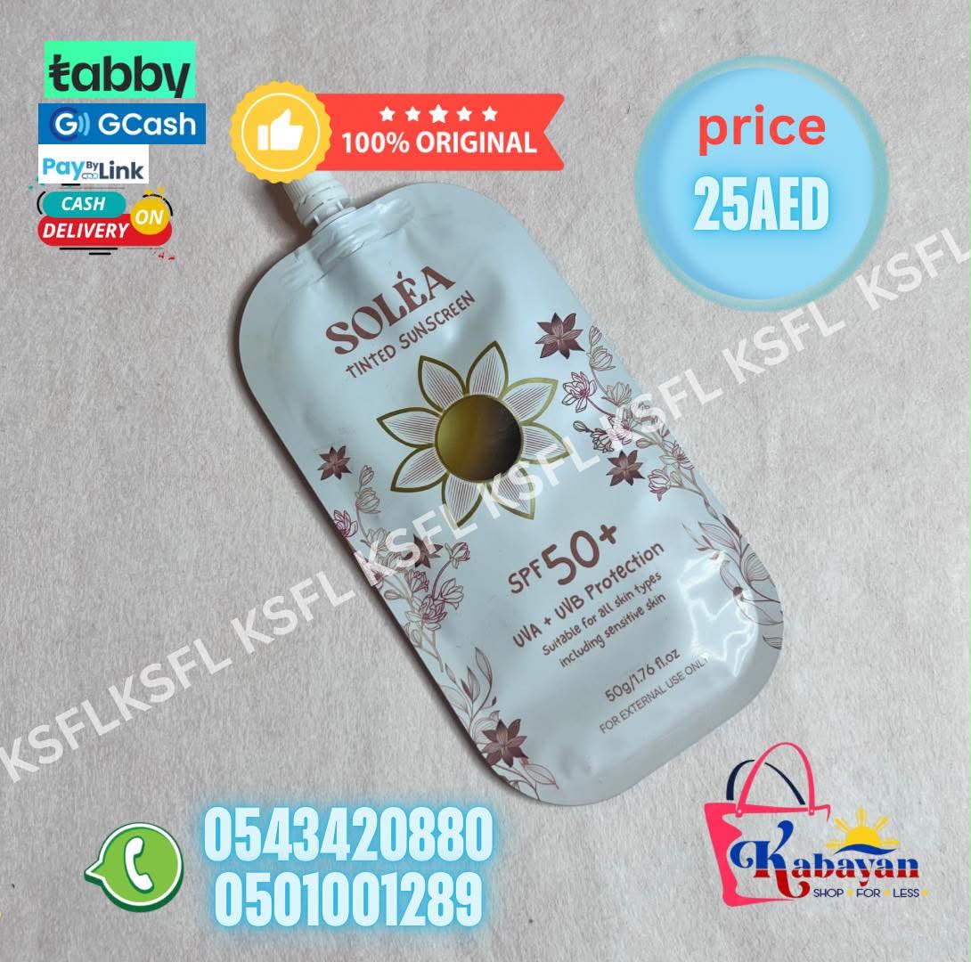 SOLEA TINTED SUNSCREEN - Image 1