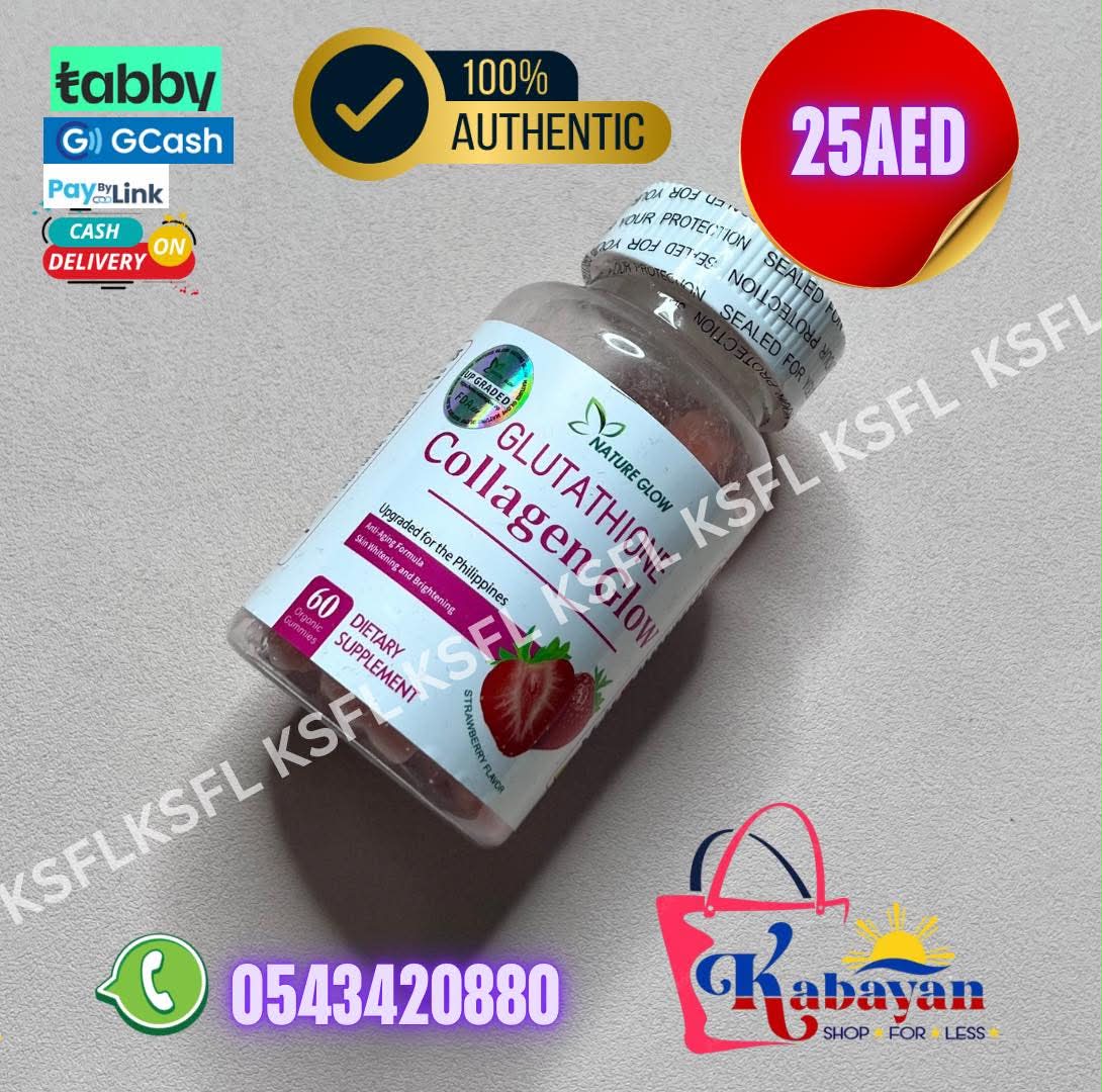 NATURE GLOW GLUTATHIONE COLLAGEN GLOW PINK - Image 1