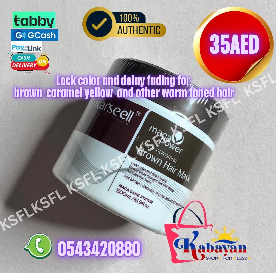 KARSEELL BROWN HAIR MASK - Image 1