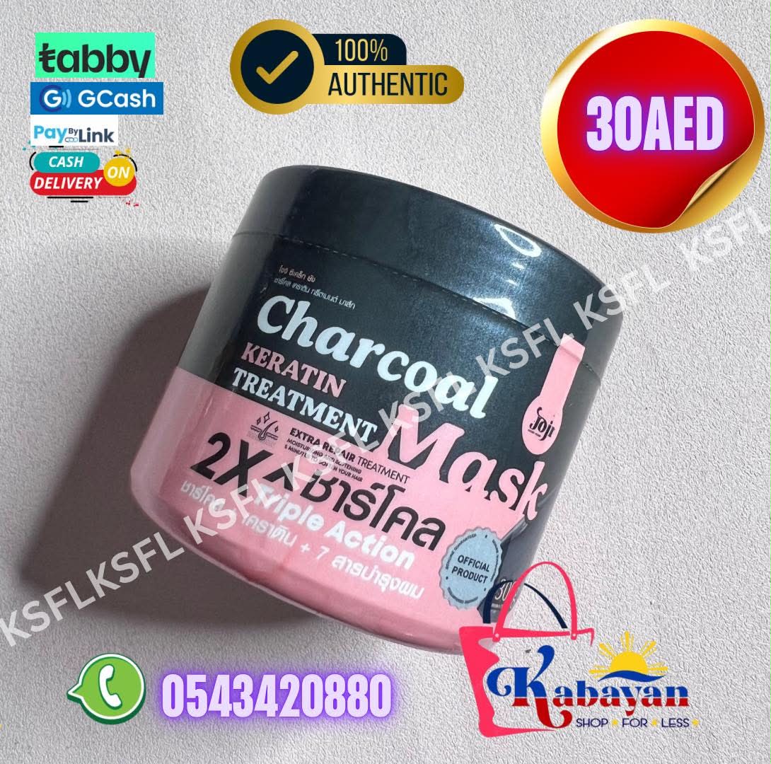 CHARCOAL KERATIN TREATMENT MASK - Image 1
