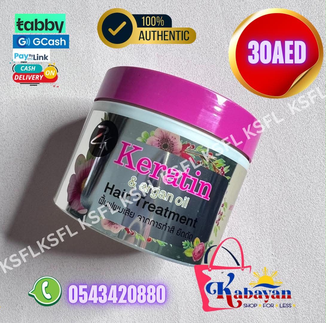 KERATIN & ARGAN OIL HAIR TREATMENT - Image 1