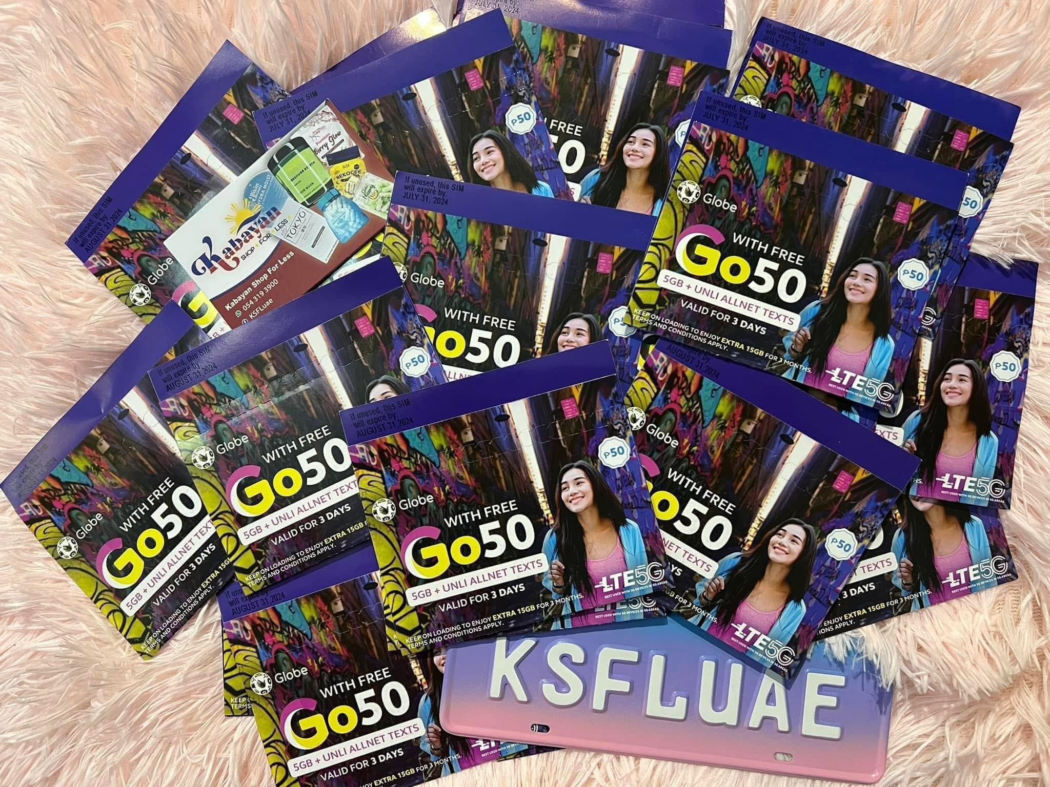GLOBE SIM & CHANGE MONEY AED TO PESOS OR PESOS TO AED - Image 2