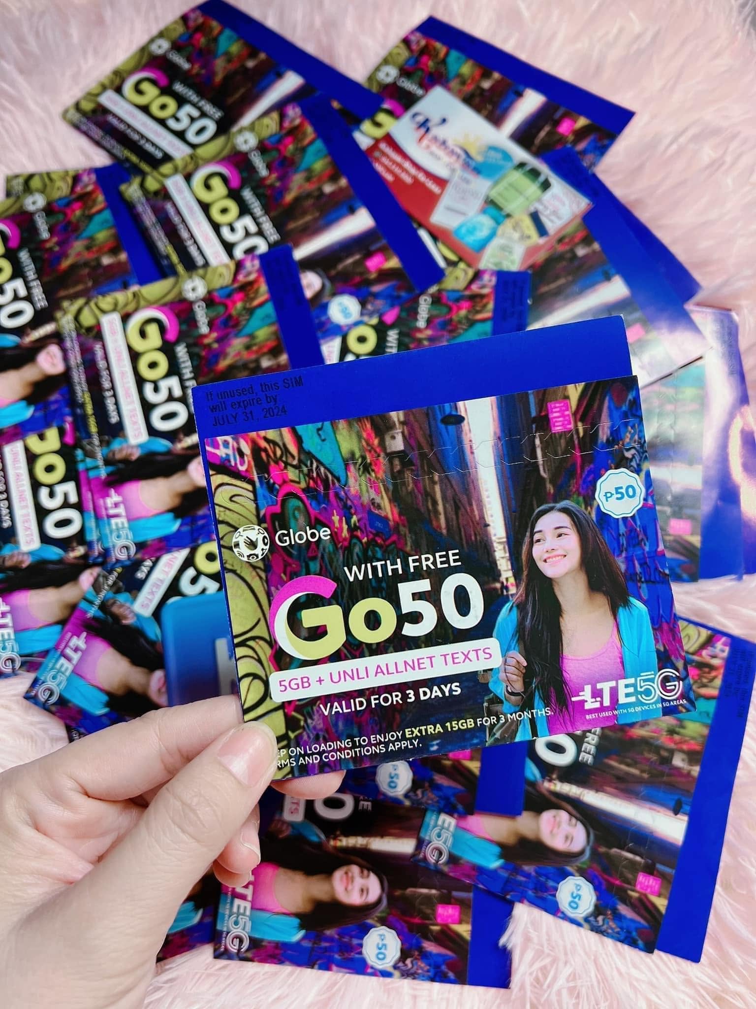 GLOBE SIM & CHANGE MONEY AED TO PESOS OR PESOS TO AED - Image 3