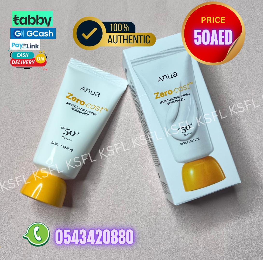 ANUA ZERO-CAST SUNSCREEN - Image 1