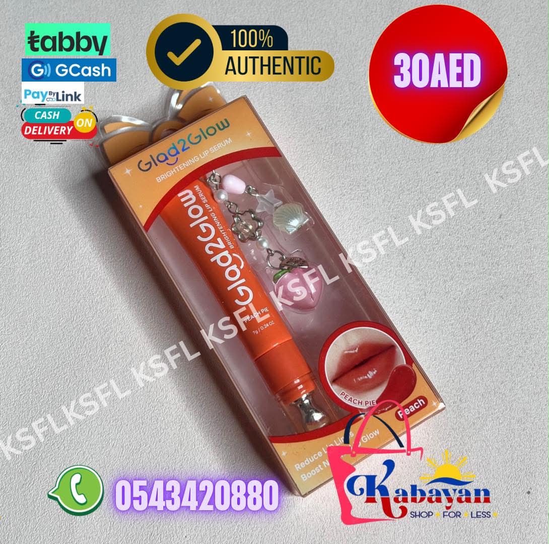 GLAD2GLOW LIP SERUM PEACH - Image 1