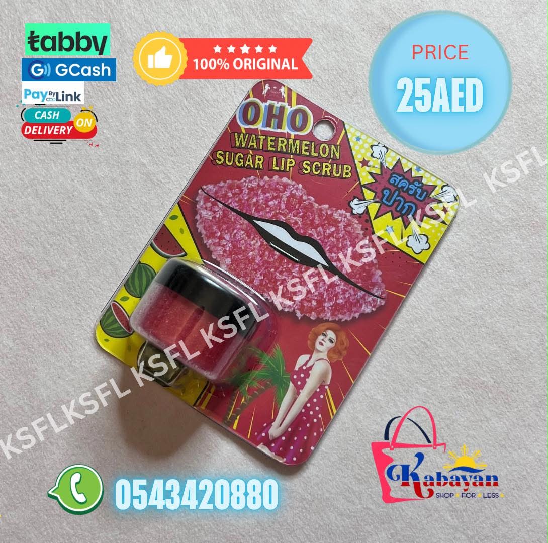OHO WATERMELON SUGAR LIP SCRUB - Image 1