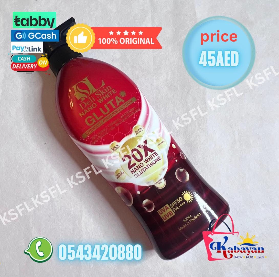 DELI SKIN NANO WHITE GLUTA - Image 1