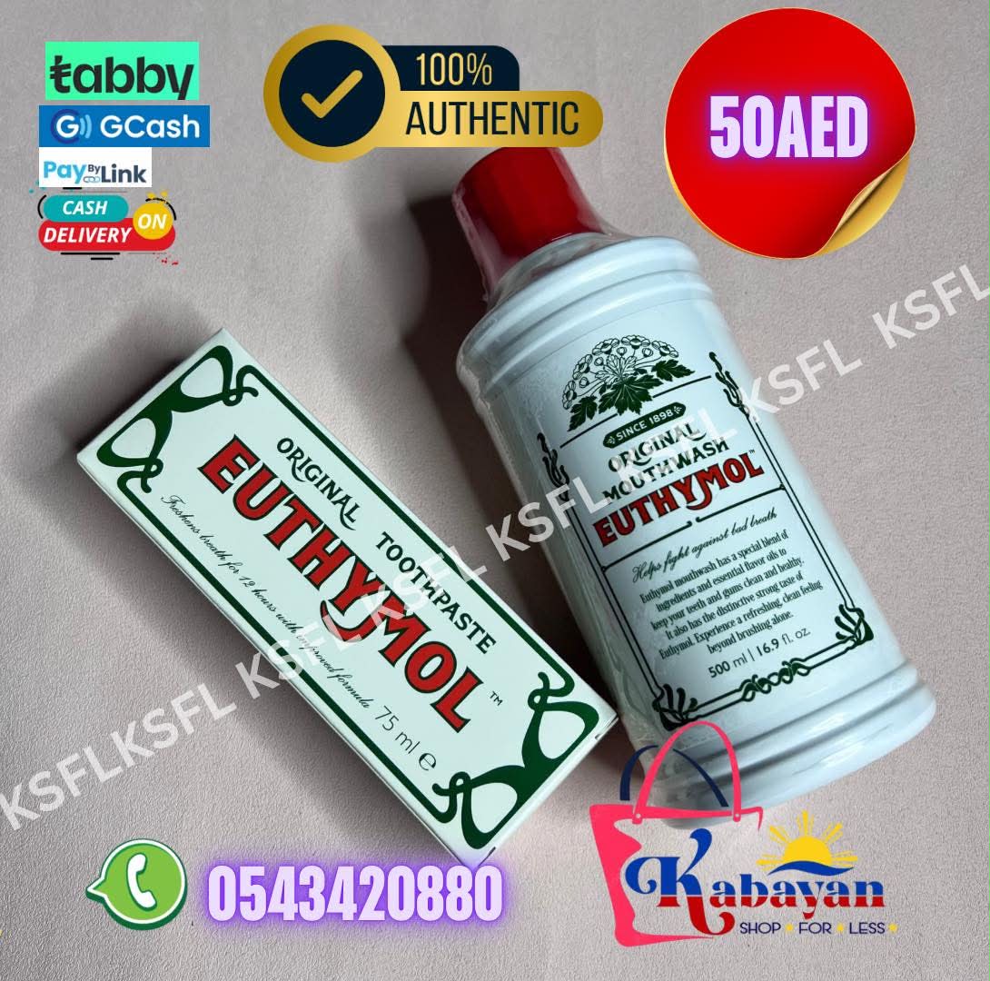 EUTHYMOL ORIGINAL TOOTHPASTE+MOUTHWASH