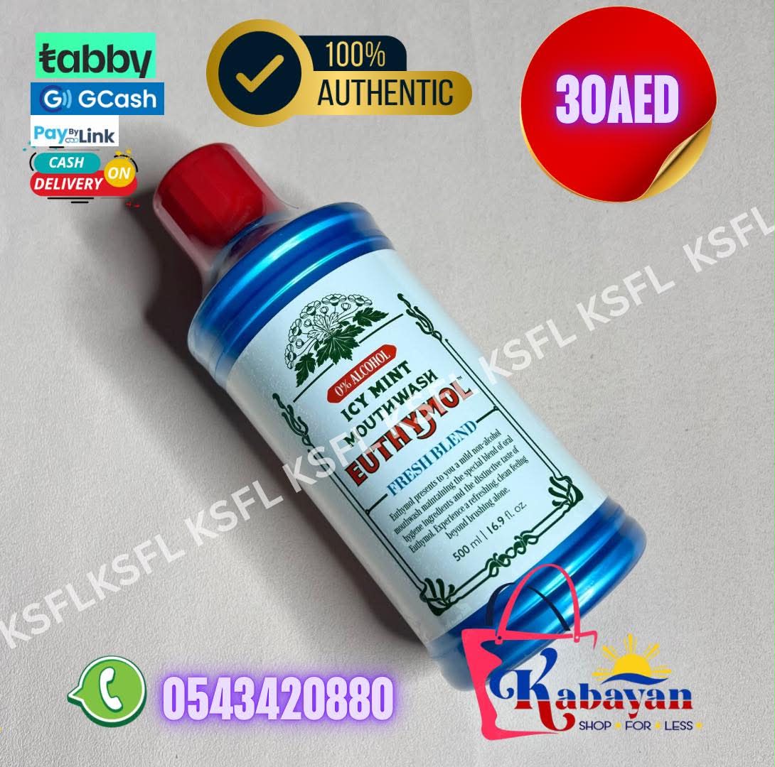 EUTHYMOL ICY MOUTHWASH - Image 1