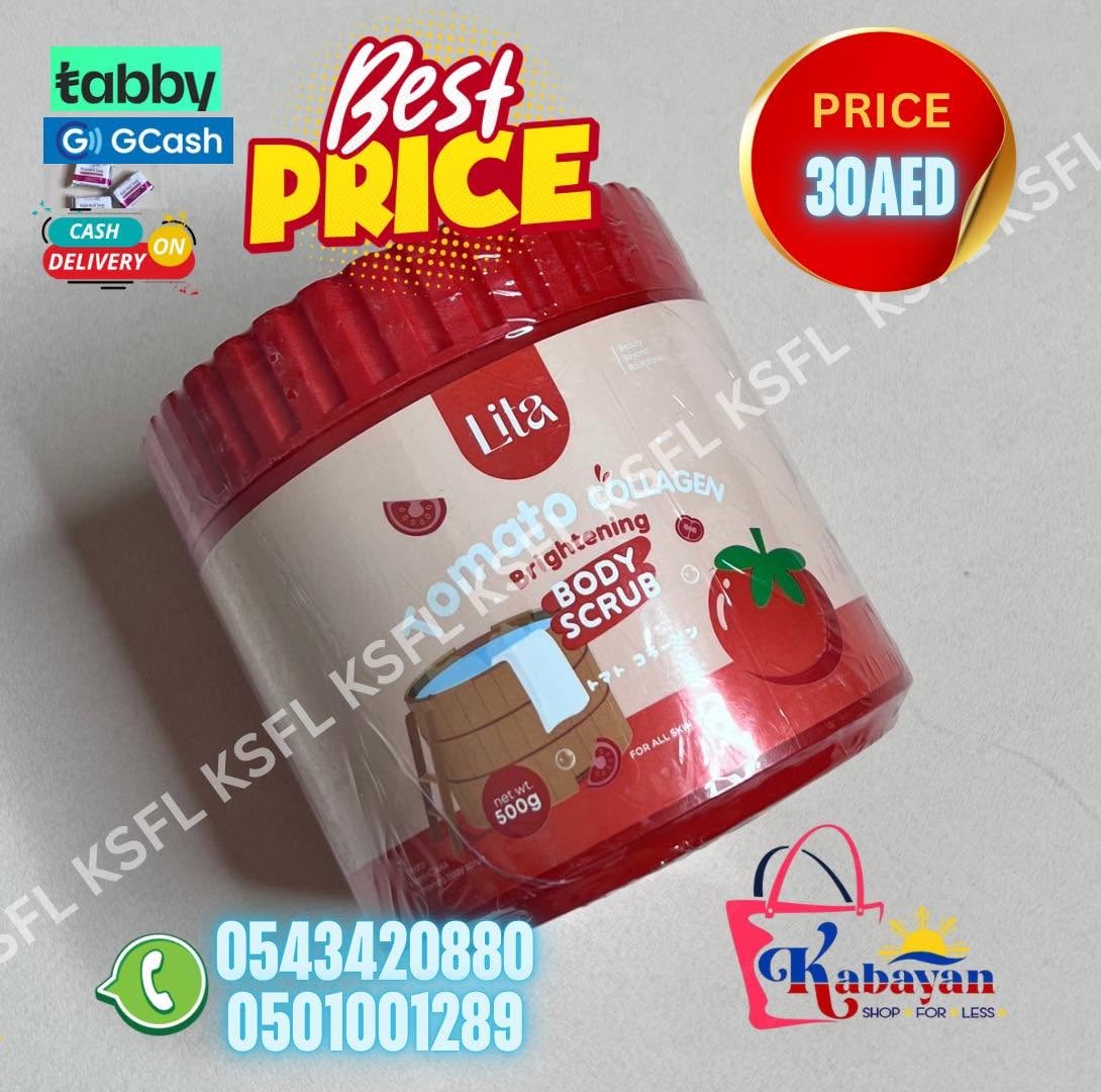 LILA BODY SCRUB TOMATO COLLAGEN
