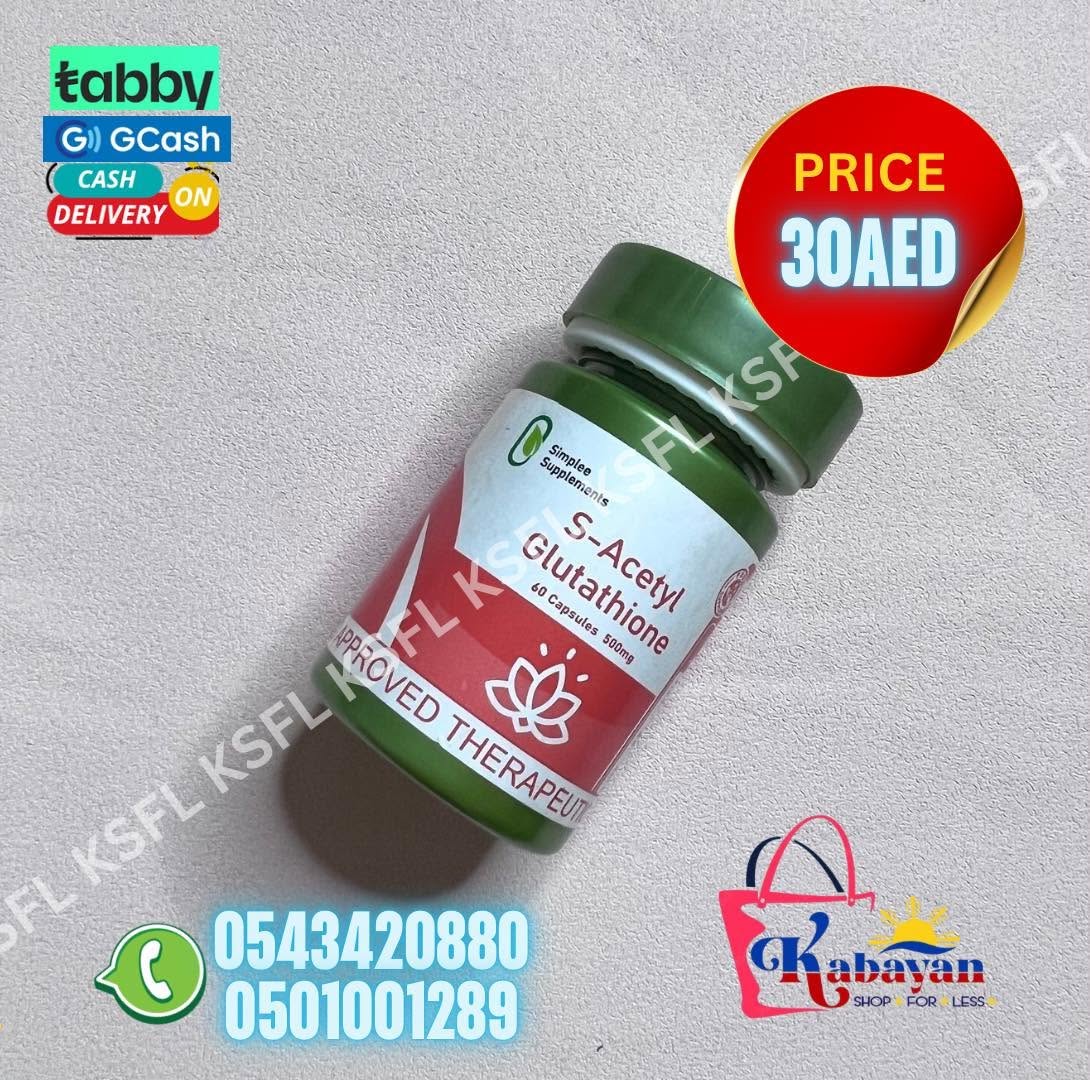 SIMPLEE SUPPLEMENTS S-ACETYL GLUTATHIONE - Image 1