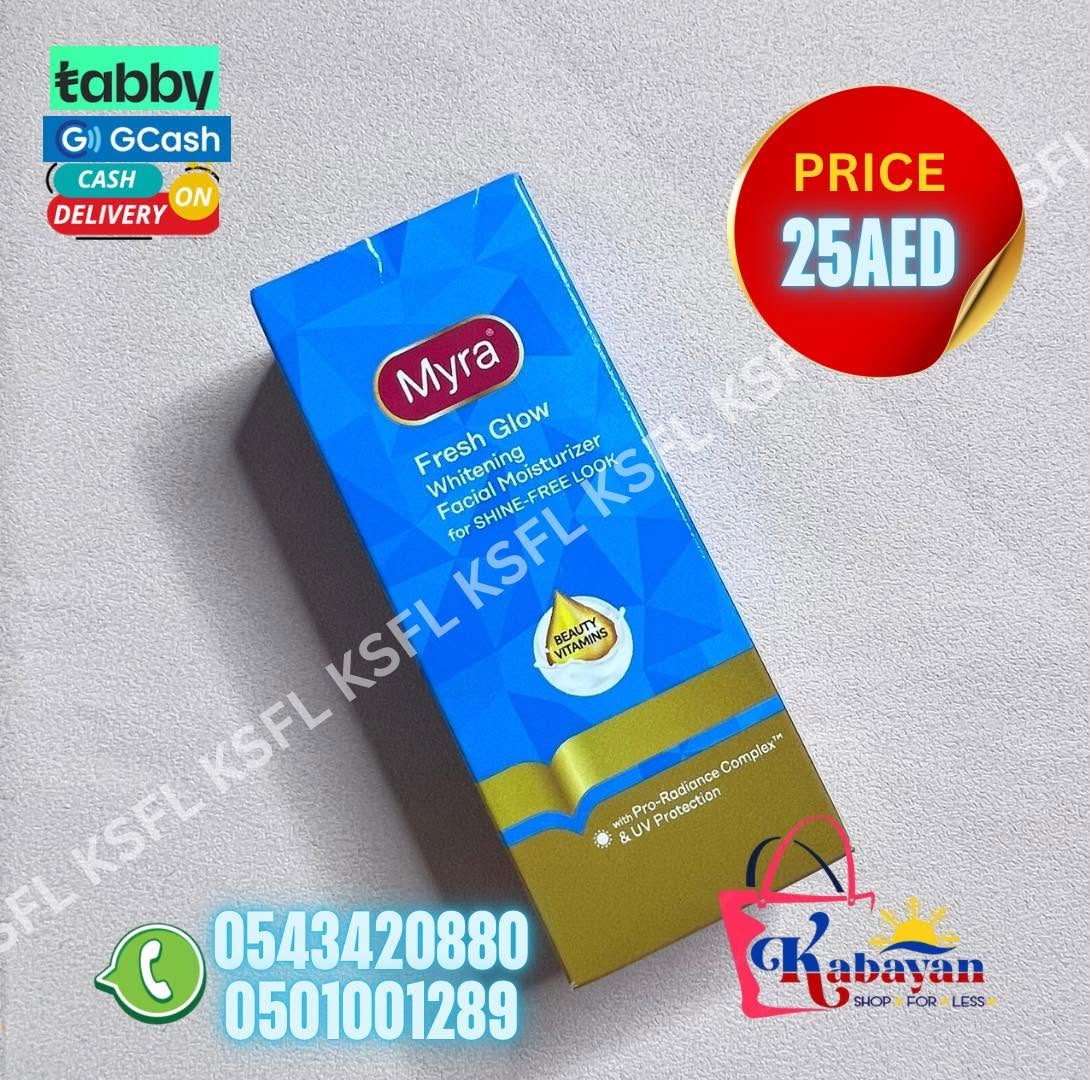 MYRA FRESH GLOW WHITENING FACIAL MOISTURIZER - Image 1