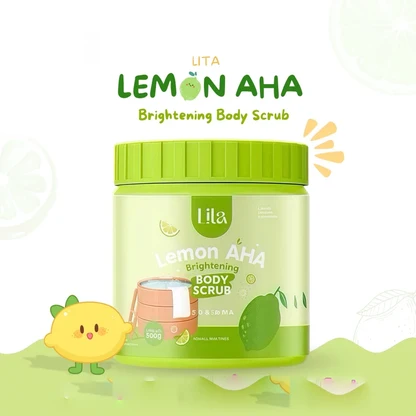 LITA LEMON AHA BODY SCRUB - Image 1