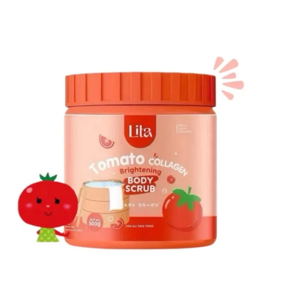 LITA TOMATO COLLAGEN BODY SCRUB - Image 1