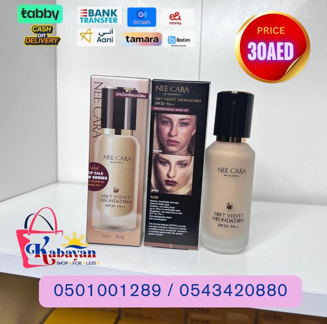 NEE CARA SOFT VELVET FOUNDATION SPF 30 PA++