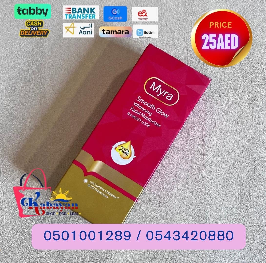 MYRA SMOOTH GLOW WHITENING FACIAL MOISTURIZER - Image 1