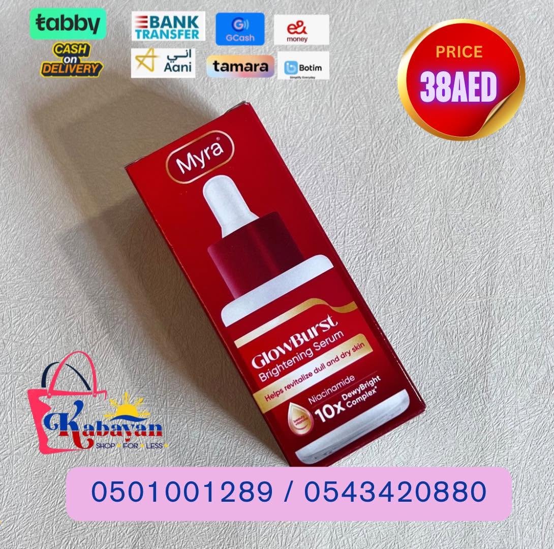 MYRA GLOW BURST BRIGHTENING SERUM - Image 1