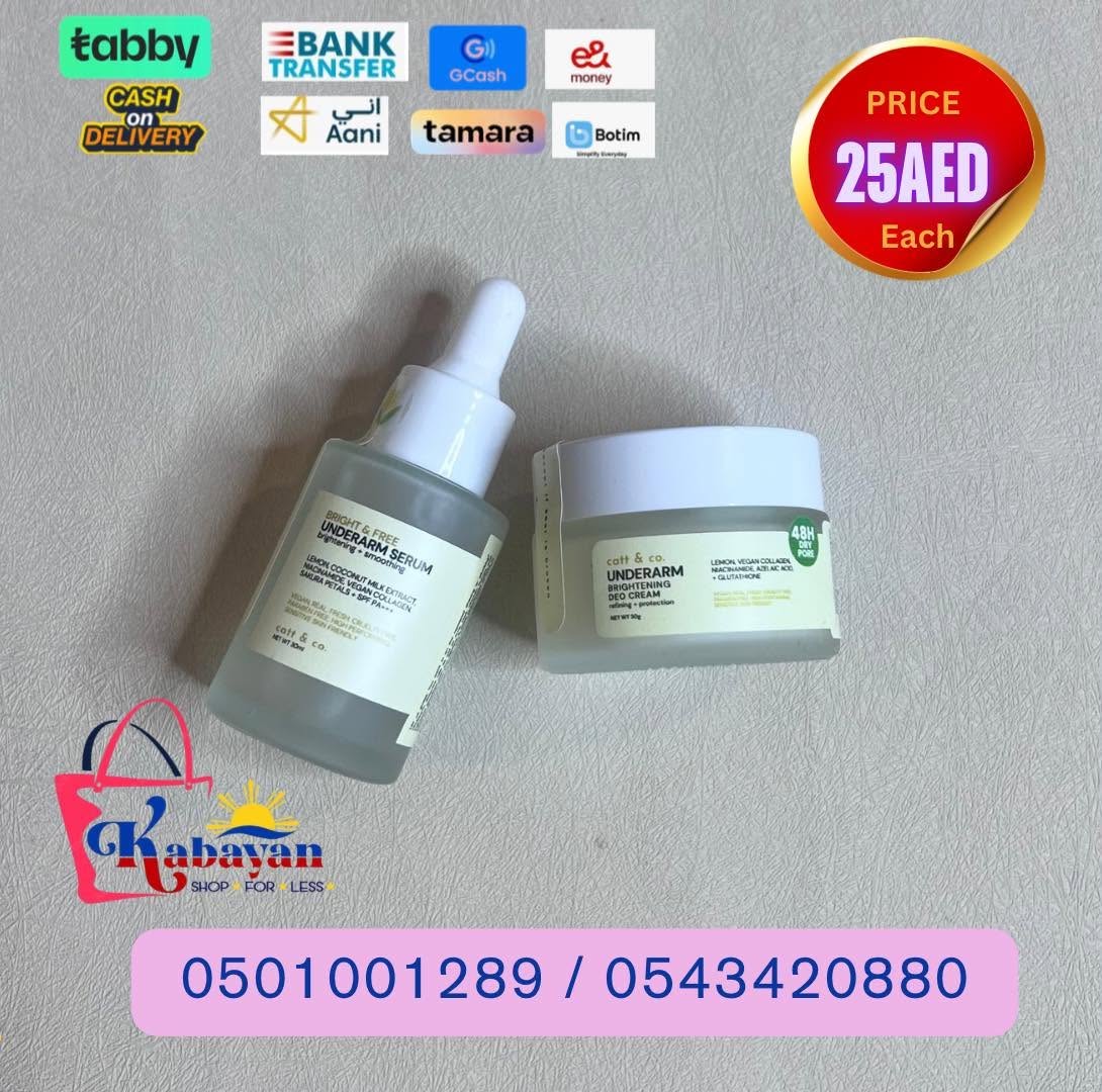 CATT & CO UNDERARM BRIGHTENING DEO + SERUM - Image 1