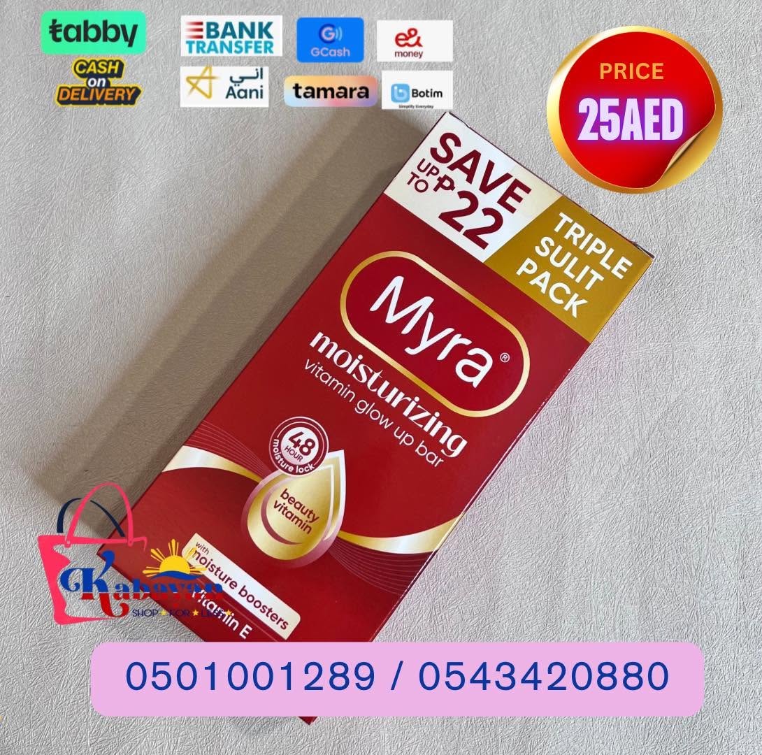 MYRA MOISTURIZING VITAMIN GLOW UP BAR
