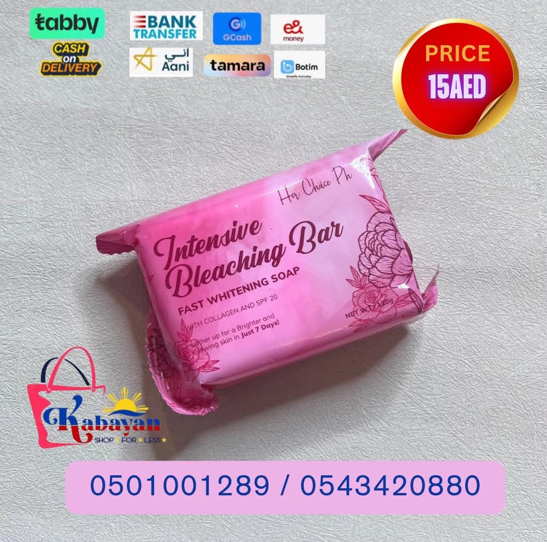HER CHOICE INTENSIVE BLEACHING BAR FAST WHITENING SOAP - Image 1