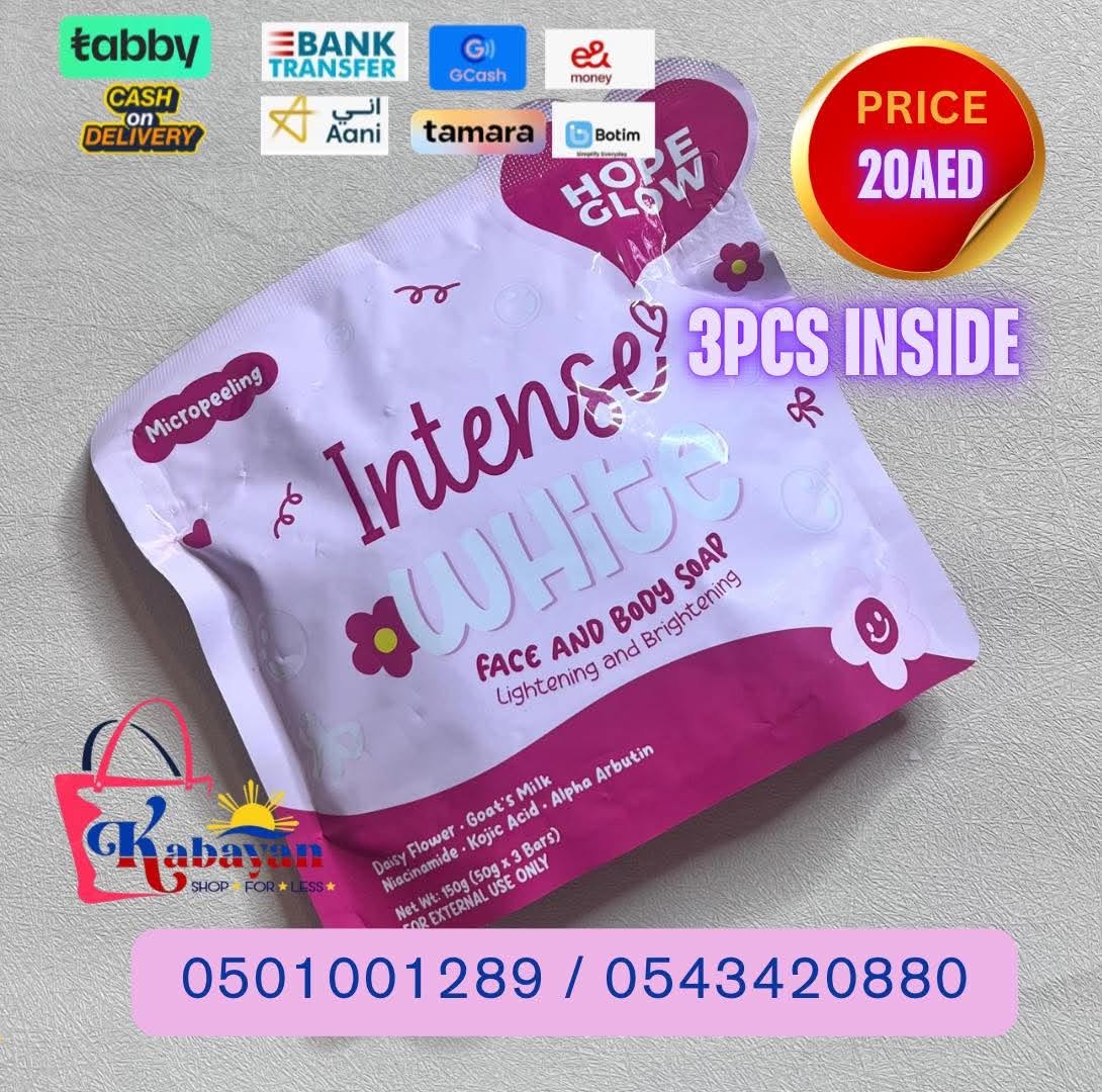 HOPE GLOW INTENSE WHITE FACE AND BODY SOAP - Image 1