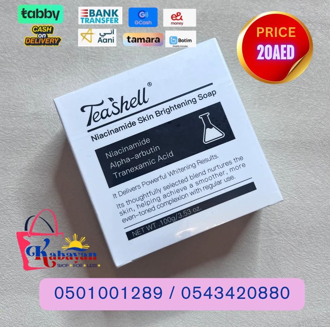 TEASHELL NIACINAMIDE SKIN BRIGHTENING SOAP - Image 1