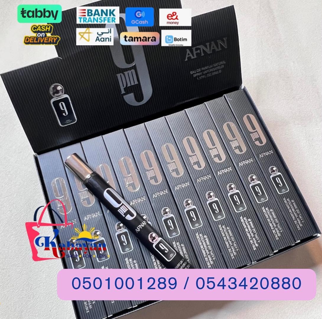 AFNAN 9PM TUBE PERFUME 35ML 20PCS - Image 1